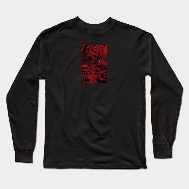 RED LION Long Sleeve T-Shirt by DenisAkulov